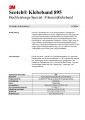 Icon of Datenblatt 3M Filamentklebeband 895