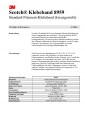 Icon of Datenblatt 3M Filamentklebeband kreuzgewebt 8959