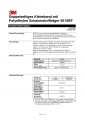 Icon of Datenblatt Doppelseitiges Klebeband mit Schaumstoffträger 3M 9515BF
