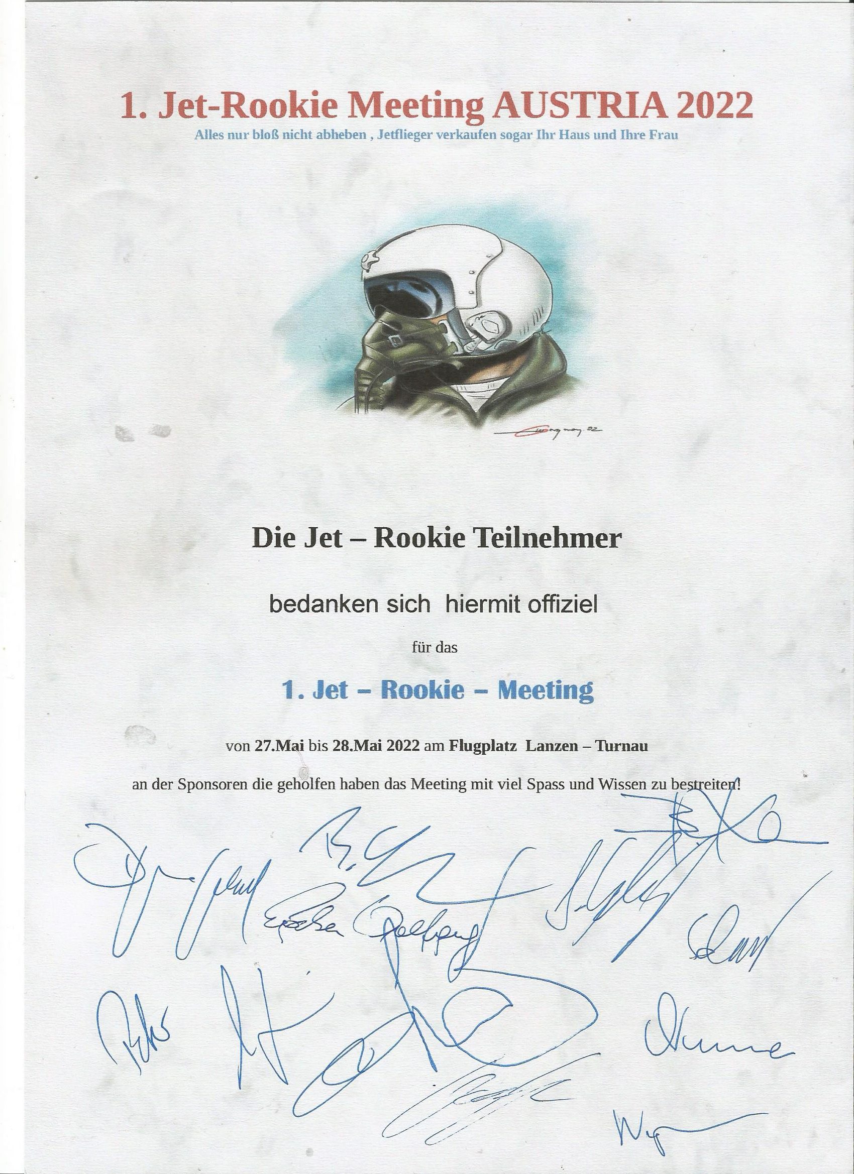 1. Jet Rookie Meeting 2022